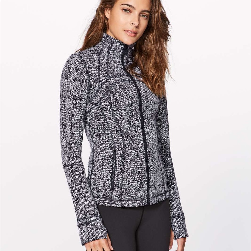 Lululemon Define Jacket Irregular Denim Twill BW 6